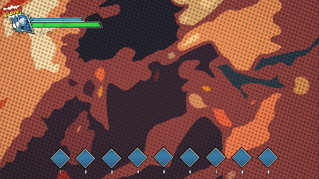 Comicbook HUD — Roblox UI by lnkan
